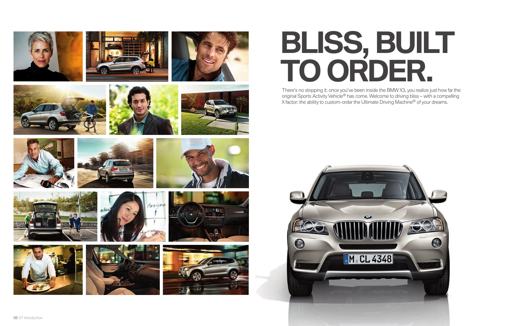 2013 BMW X3 Brochure Page 8
